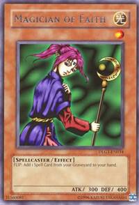 Magician of Faith DLG1-EN034 card from Dark Legends