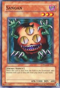Sangan DLG1-EN037 card from Dark Legends