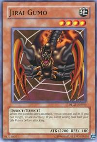 Jirai Gumo DLG1-EN040 card from Dark Legends
