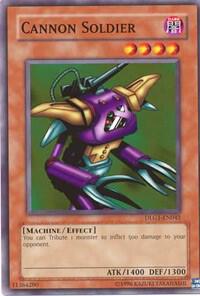 Cannon Soldier DLG1-EN042 card from Dark Legends