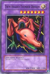 Twin-Headed Thunder Dragon DLG1-EN043 card from Dark Legends
