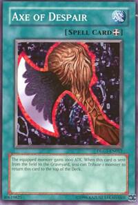 Axe of Despair DLG1-EN052 card from Dark Legends