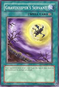 Gravekeeper's Servant DLG1-EN056 card from Dark Legends
