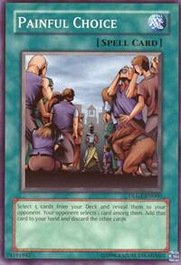 Painful Choice DLG1-EN060 card from Dark Legends