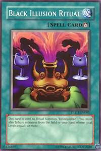 Black Illusion Ritual DLG1-EN061 card from Dark Legends