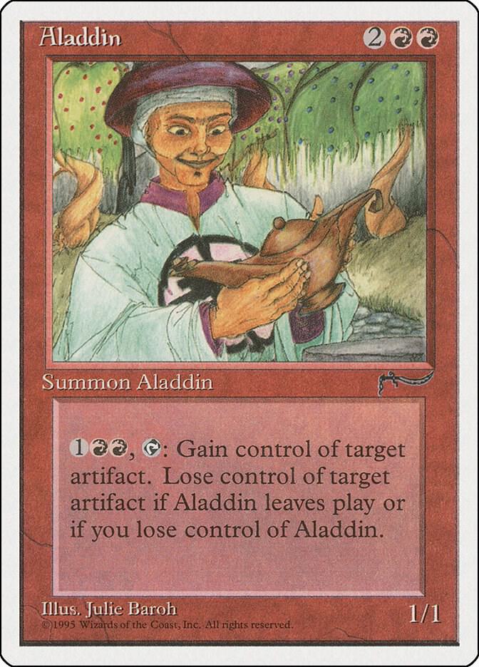 Aladdin card from Chronicles