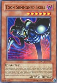 Toon Summoned Skull DLG1-EN065 card from Dark Legends