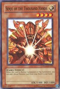 Senju of the Thousand Hands DLG1-EN069 card from Dark Legends