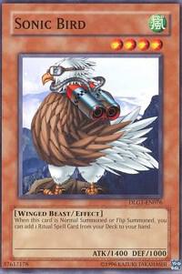 Sonic Bird DLG1-EN076 card from Dark Legends