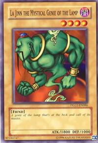 La Jinn the Mystical Genie of the Lamp DLG1-EN086 card from Dark Legends