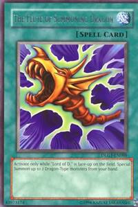 The Flute of Summoning Dragon DLG1-EN088 card from Dark Legends