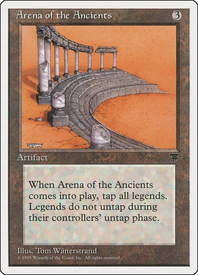 Arena of the Ancients card from Chronicles