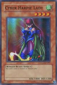 Cyber Harpie Lady DLG1-EN097 card from Dark Legends