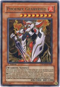 Phoenix Gearfried SDWS-EN001 card from Structure Deck: Warriors' Strike