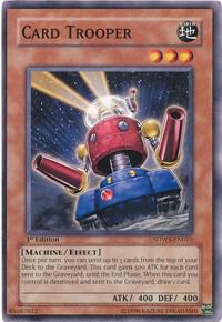 Card Trooper SDWS-EN010 card from Structure Deck: Warriors' Strike