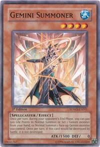 Gemini Summoner SDWS-EN011 card from Structure Deck: Warriors' Strike