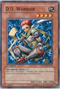 D.D. Warrior SDWS-EN013 card from Structure Deck: Warriors' Strike