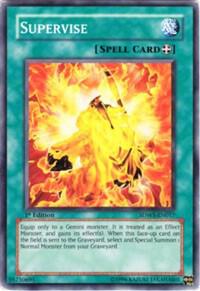 Supervise SDWS-EN017 card from Structure Deck: Warriors' Strike