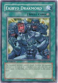 Ekibyo Drakmord SDWS-EN024 card from Structure Deck: Warriors' Strike