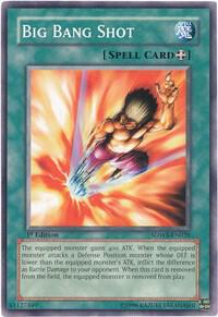 Big Bang Shot SDWS-EN026 card from Structure Deck: Warriors' Strike
