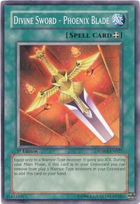 Divine Sword - Phoenix Blade SDWS-EN027 card from Structure Deck: Warriors' Strike