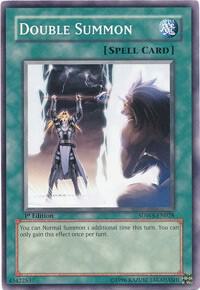 Double Summon SDWS-EN028 card from Structure Deck: Warriors' Strike