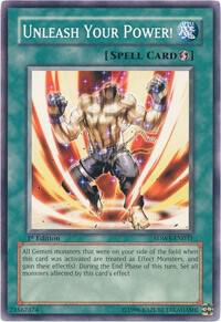 Unleash Your Power! SDWS-EN031 card from Structure Deck: Warriors' Strike