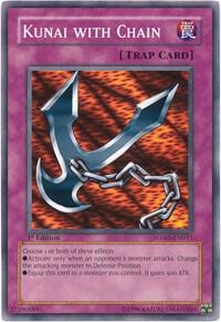 Kunai with Chain SDWS-EN033 card from Structure Deck: Warriors' Strike