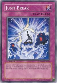 Justi-Break SDWS-EN036 card from Structure Deck: Warriors' Strike
