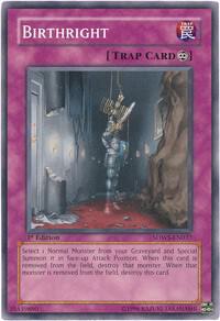 Birthright SDWS-EN037 card from Structure Deck: Warriors' Strike