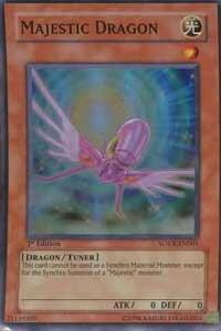 Majestic Dragon SOVR-EN001 card from Stardust Overdrive