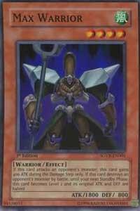 Max Warrior SOVR-EN003 card from Stardust Overdrive
