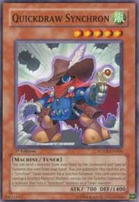 Quickdraw Synchron SOVR-EN004 card from Stardust Overdrive