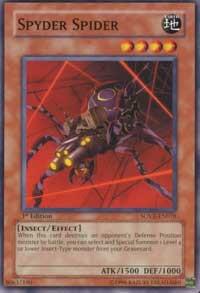 Spyder Spider SOVR-EN018 card from Stardust Overdrive