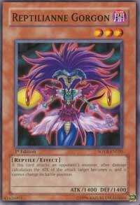 Reptilianne Gorgon SOVR-EN020 card from Stardust Overdrive