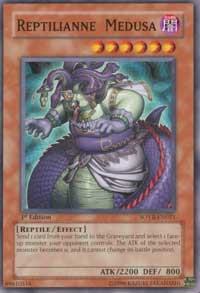 Reptilianne Medusa SOVR-EN021 card from Stardust Overdrive