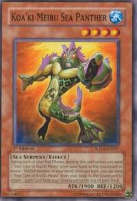 Koa'ki Meiru Sea Panther SOVR-EN027 card from Stardust Overdrive
