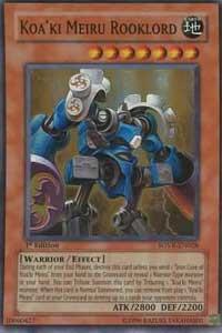 Koa'ki Meiru Rooklord SOVR-EN028 card from Stardust Overdrive