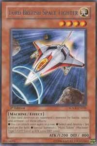 Lord British Space Fighter SOVR-EN035 card from Stardust Overdrive