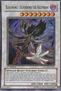 Blackwing - Silverwind the Ascendant SOVR-EN041 card from Stardust Overdrive