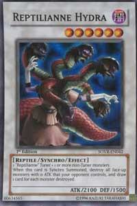 Reptilianne Hydra SOVR-EN042 card from Stardust Overdrive