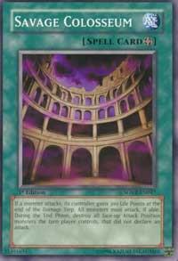Savage Colosseum SOVR-EN047 card from Stardust Overdrive