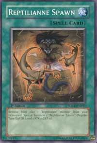Reptilianne Spawn SOVR-EN050 card from Stardust Overdrive