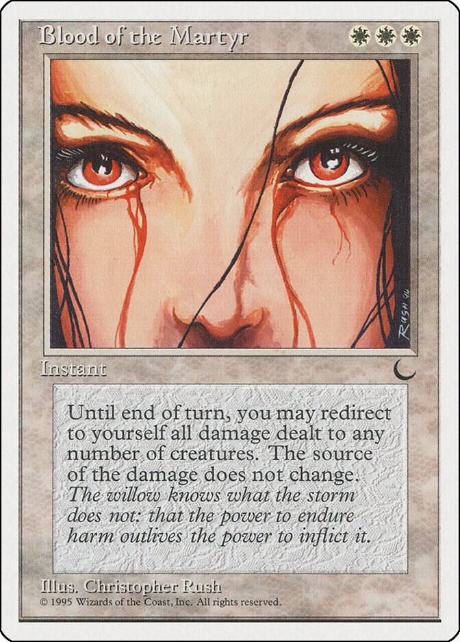 Blood of the Martyr card from Chronicles