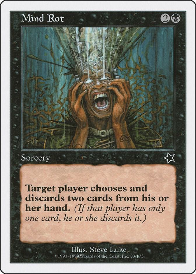 Mind Rot 83 card from Starter 1999
