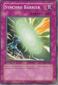 Synchro Barrier SOVR-EN064 card from Stardust Overdrive