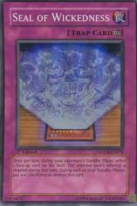 Seal of Wickedness SOVR-EN079 card from Stardust Overdrive