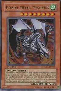 Koa'ki Meiru Maximus SOVR-EN081 card from Stardust Overdrive