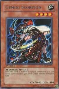Gemini Scorpion SOVR-EN085 card from Stardust Overdrive