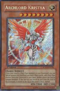 Archlord Kristya SOVR-EN096 card from Stardust Overdrive